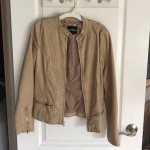 Express faux leather jacket